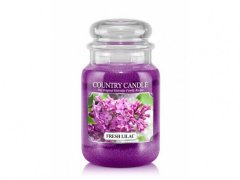 Velká svíčka Country Candle Fresh Lilac