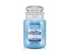 Velká svíčka Country Candle Alpine Retreat