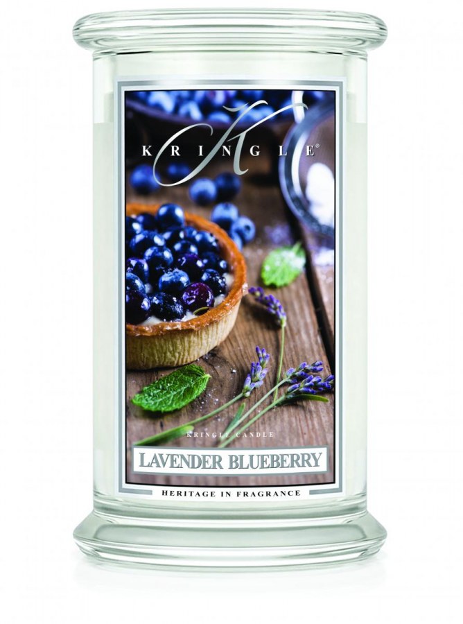 Velká svíčka Kringle Lavender Blueberry Velká svíčka Kringle Lavender Blueberry - Svíčky velké svíčky