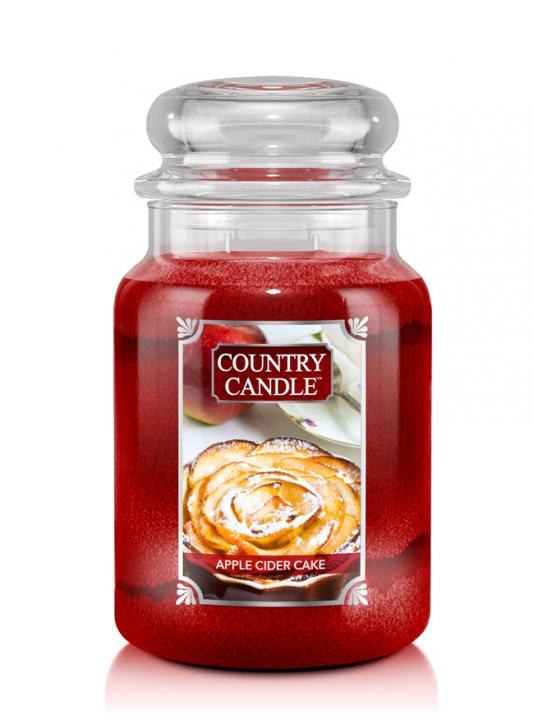 Velká svíčka Country Candle Apple Cider Cake 652g Velká svíčka Country Candle Apple Cider Cake 652g - Svíčky velké svíčky