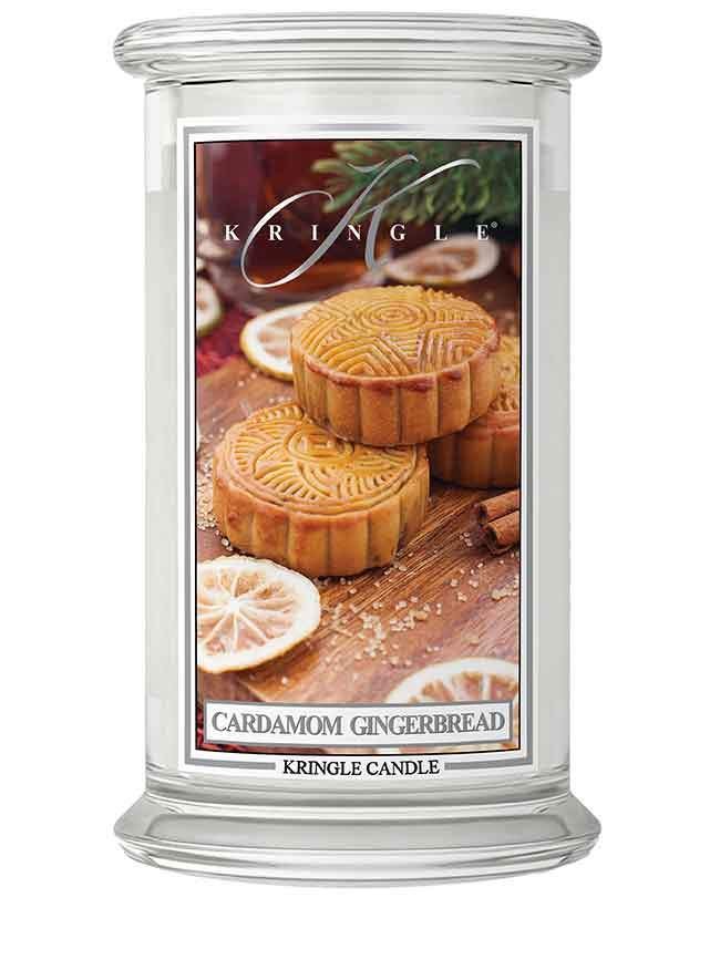 elká svíčka Kringle Cardamon Gingerbread 623g elká svíčka Kringle Cardamon Gingerbread 623g - Svíčky velké svíčky